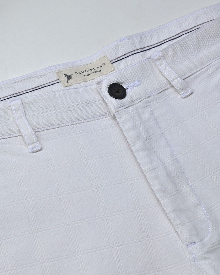 White Box Checks - Corduroy Pant