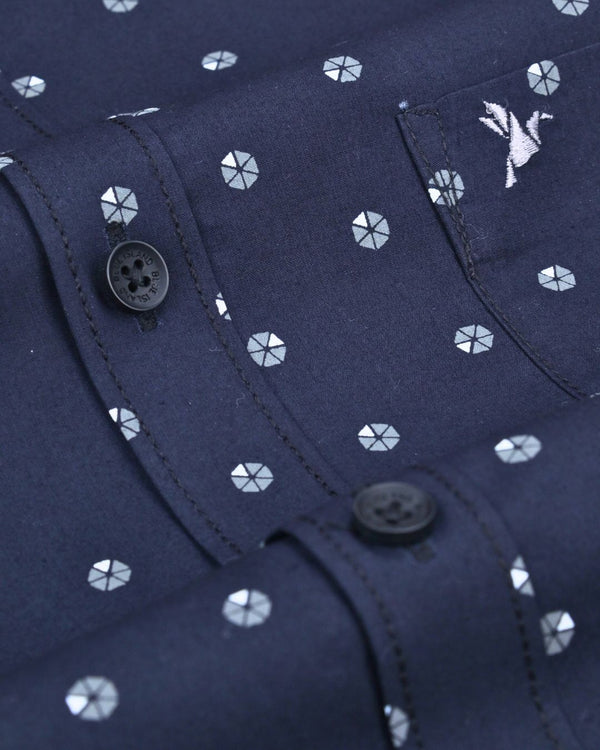 Black Slice Print -Full-Stain Proof