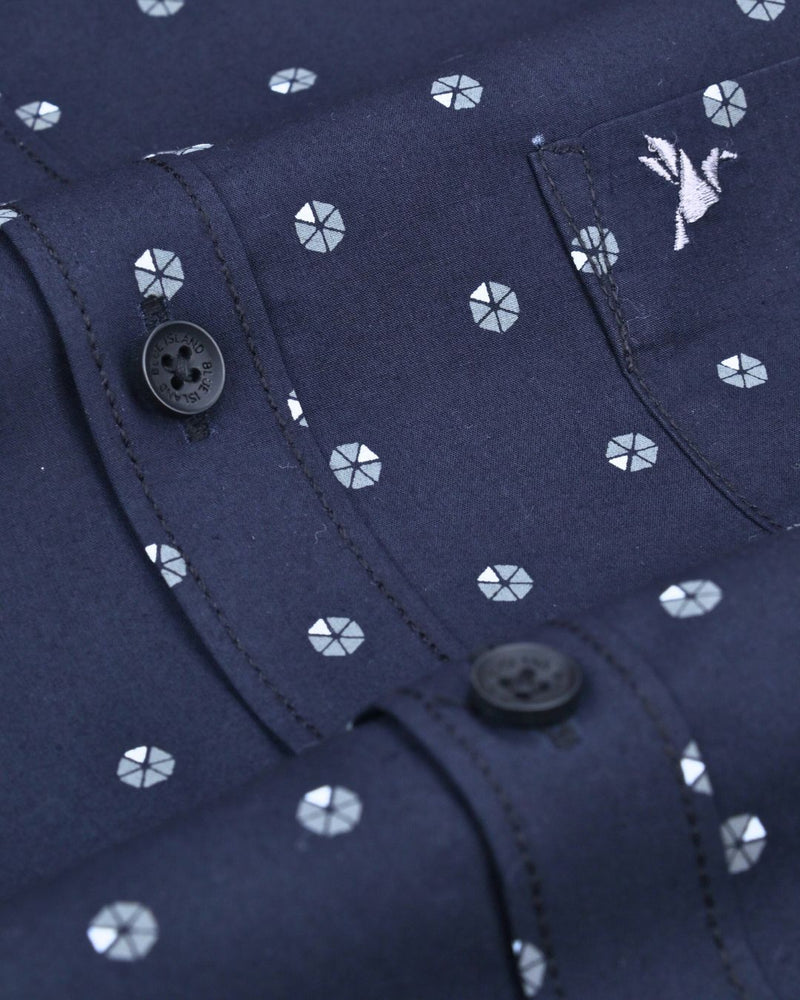 Black Slice Print -Full-Stain Proof