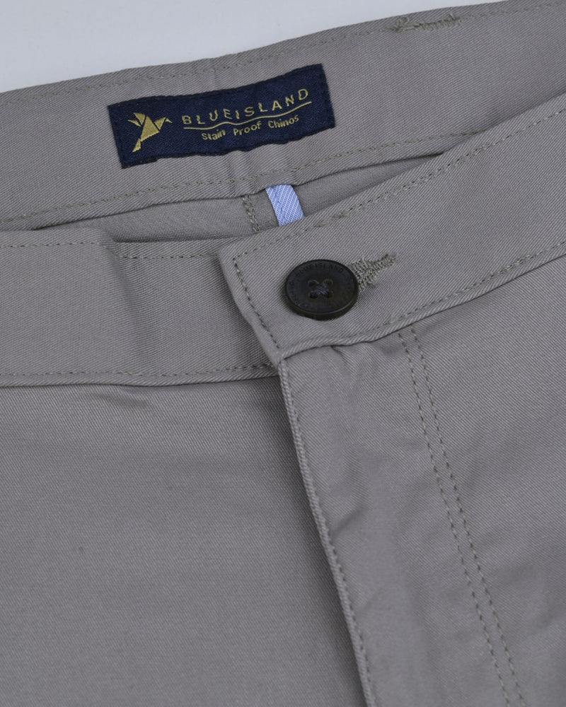 Cement Grey - 2 way stretch - COTTON PANT