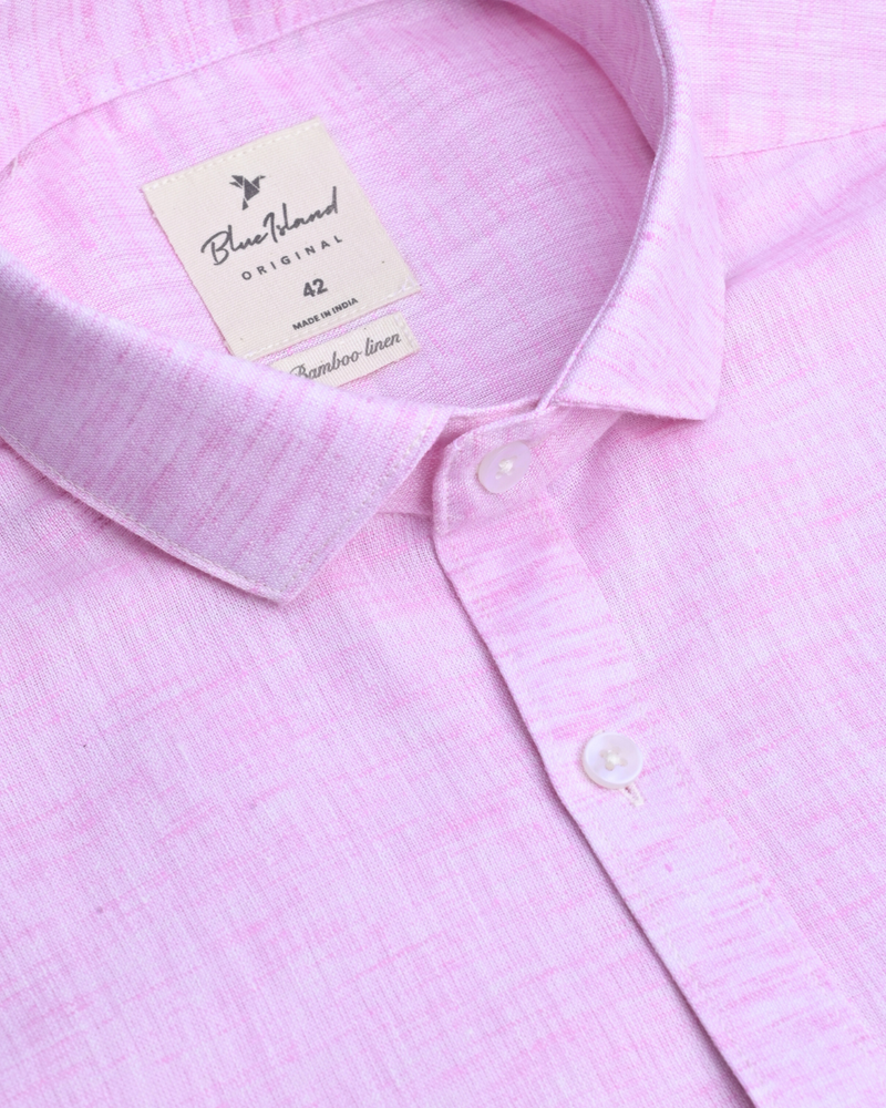 Baby Pink -Full-Bamboo Linen