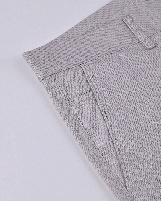 Cream Mix Dot Printed - 2 way stretch - COTTON PANT