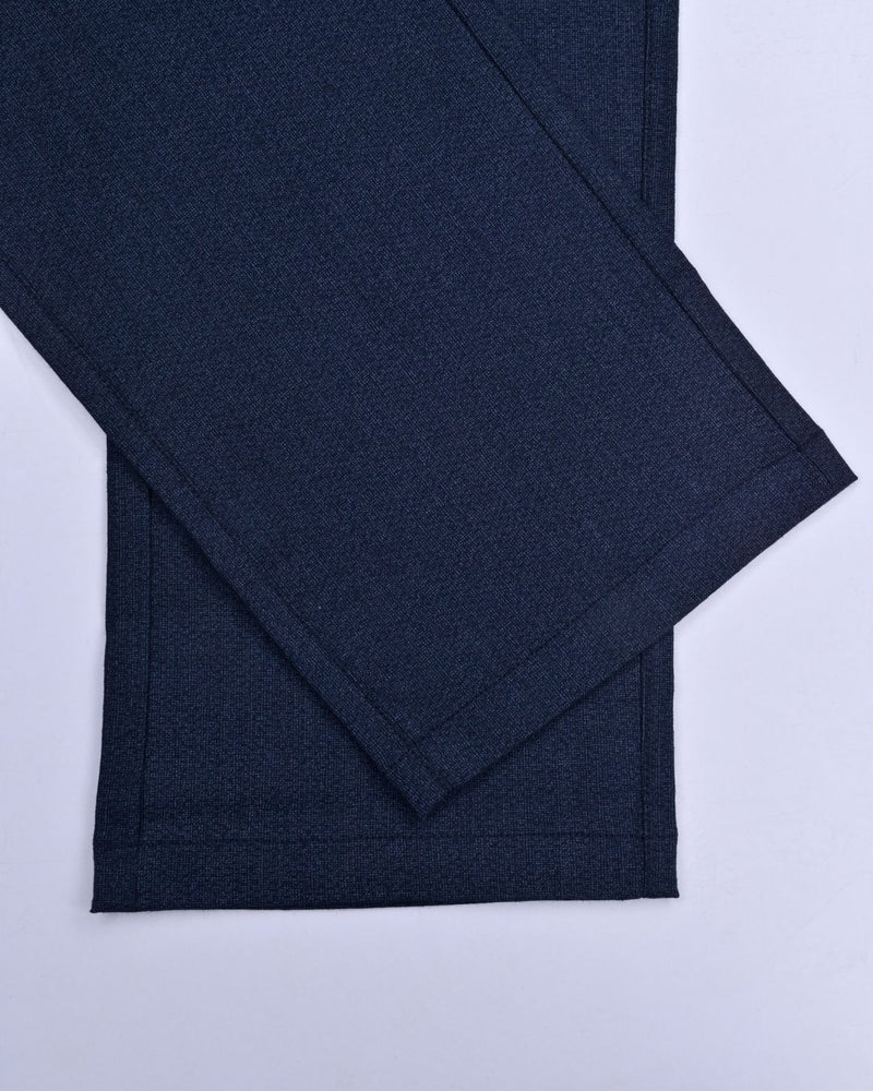 Navy Galaxy Print - 2 way stretch - COTTON PANT