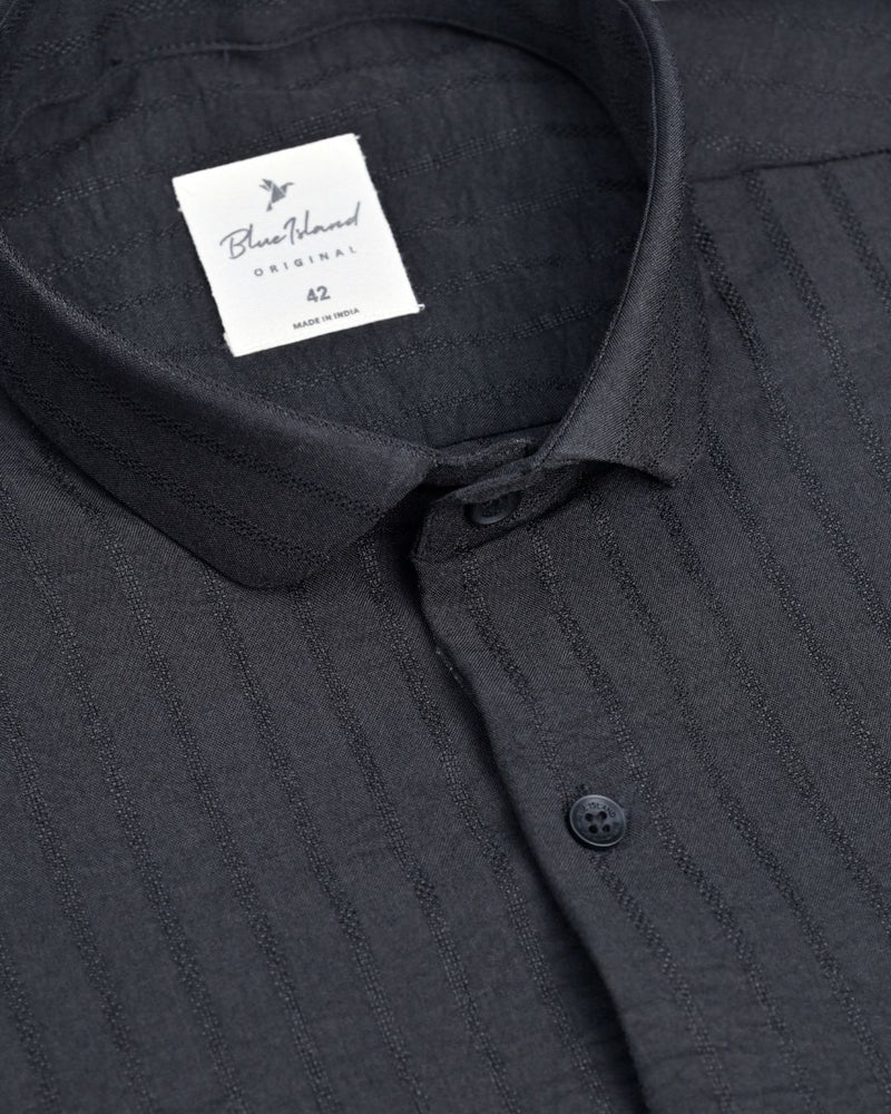 Black Dotted Lines - Full - Airlite Shirt