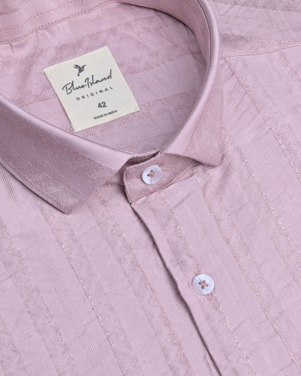 Silk Rose Wave Line - Half Sleeve - Airlite Shirt