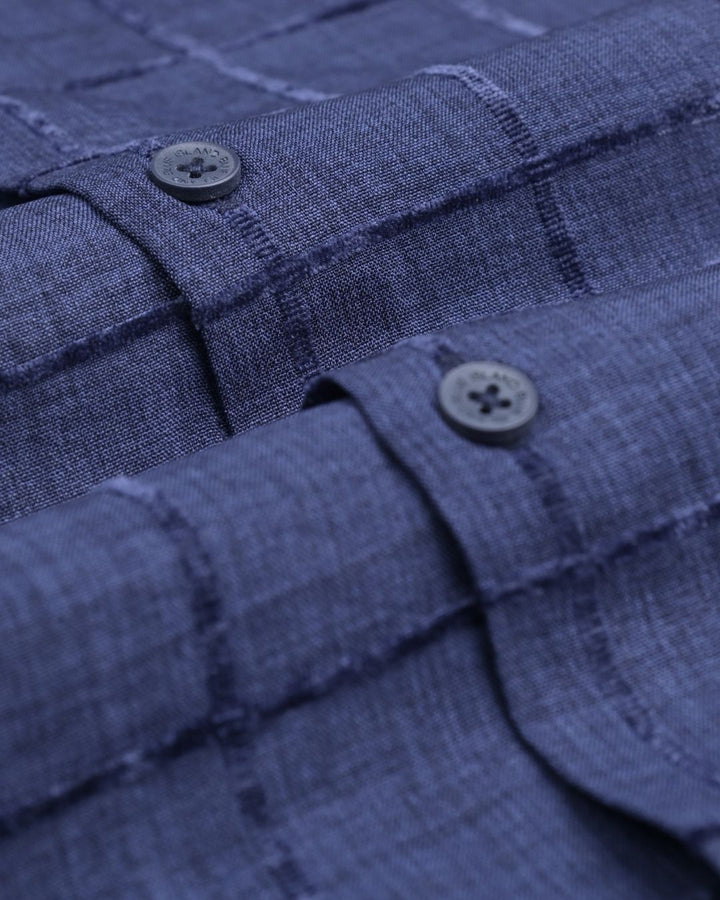 Mid Night Sapphire Oversize Box - Half Sleeve - Airlite Shirt