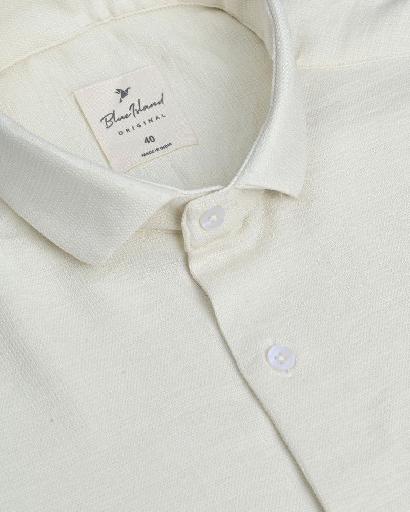 Beige Yellow - Half Sleeve - Airlite Shirt