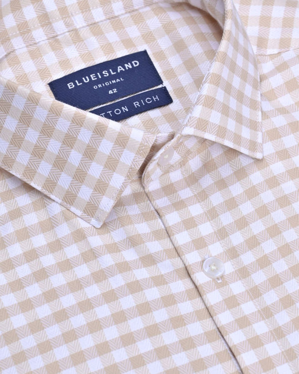 Soft Orange Micro Box- Full-Cotton Rich