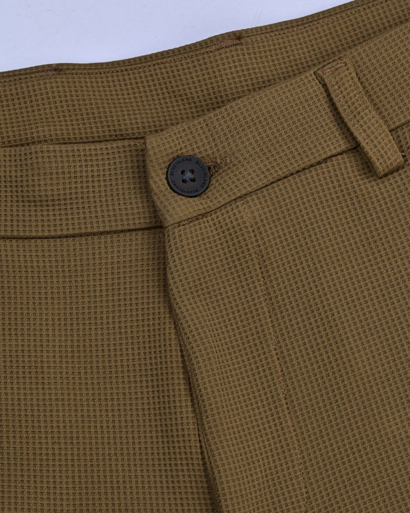 Rich Brown Mini Checks - Power Stretch All Mode Pant