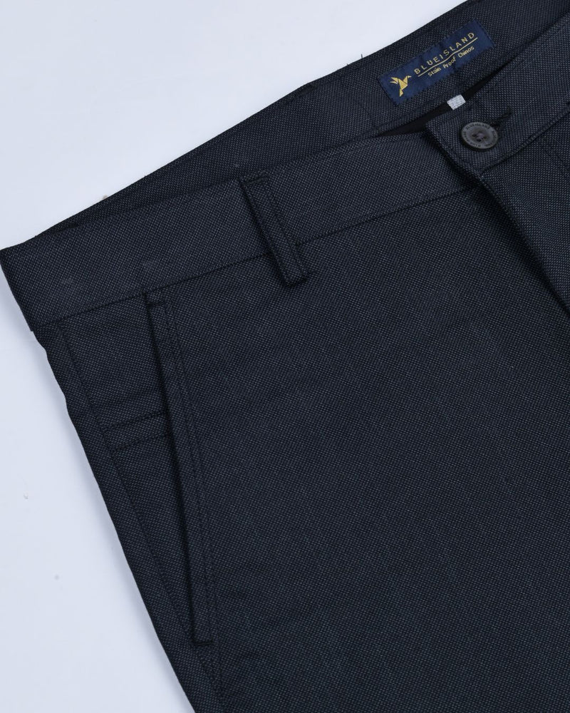 Metal Black Printed - 2 way stretch - COTTON PANT