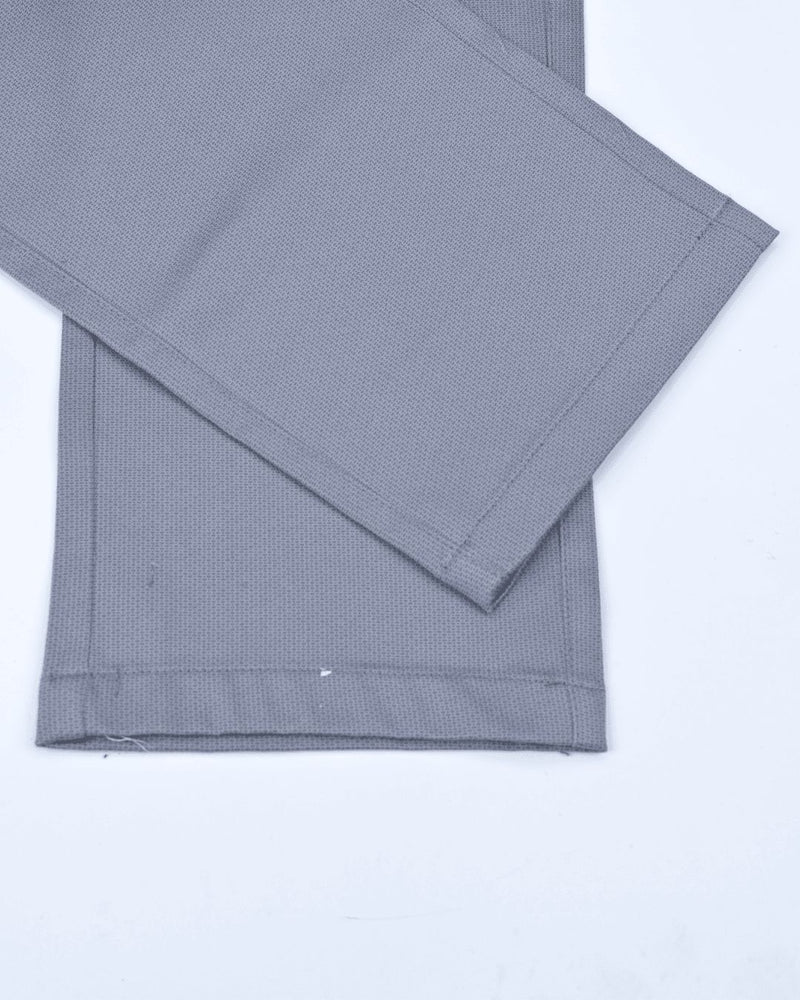 Grey Pixel Printed - 2 way stretch - COTTON PANT