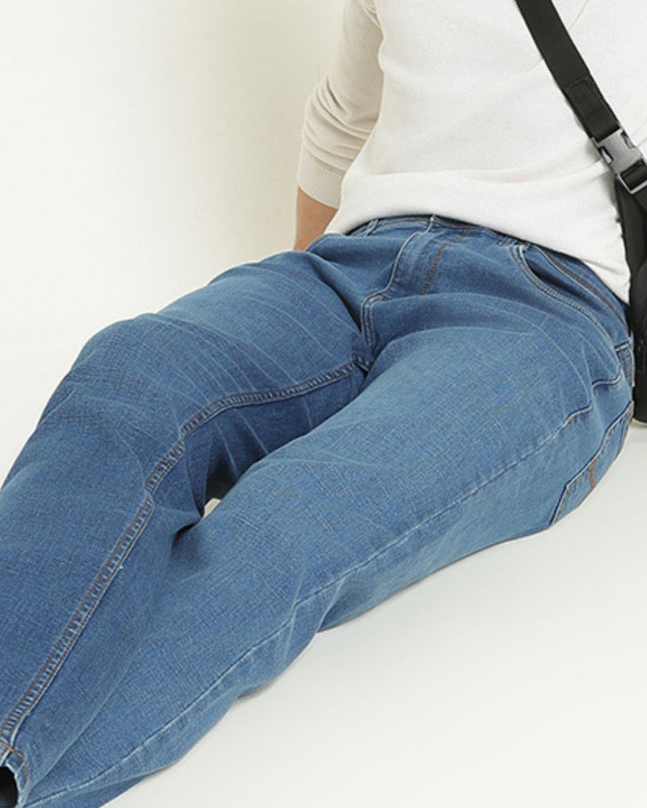 Faded Blue - Denim Jeans