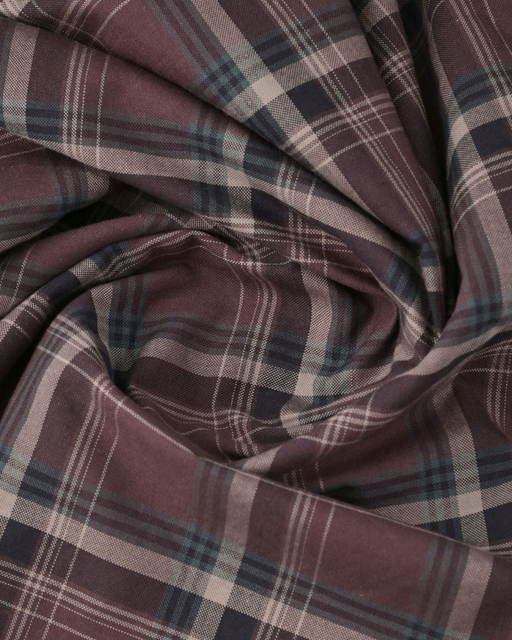 Blue & Green Checks -Full-Stain Proof