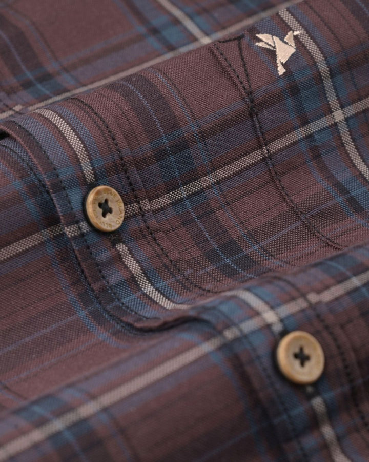 Blue & Green Checks -Full-Stain Proof