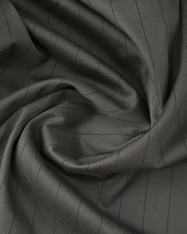 Forest Green Vertical Stripes -Full-Stain Proof