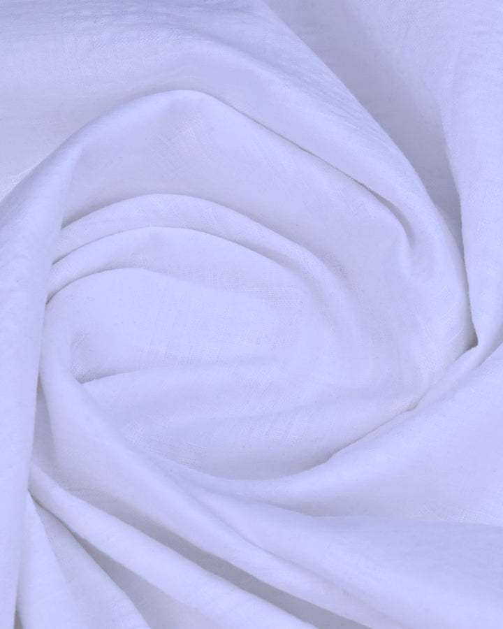 White Self Pattern Print -Full-Stain Proof