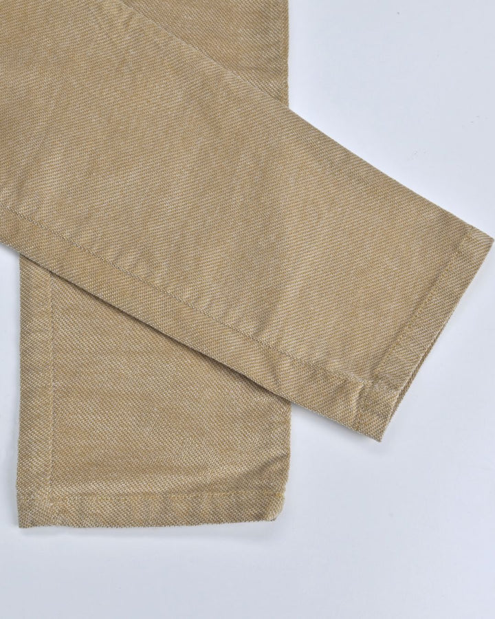 Dark Cream Structured - Corduroy Pant