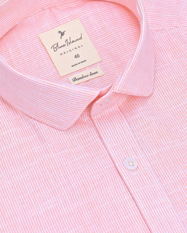 Fanta Grid Stripes -Full-Bamboo Linen