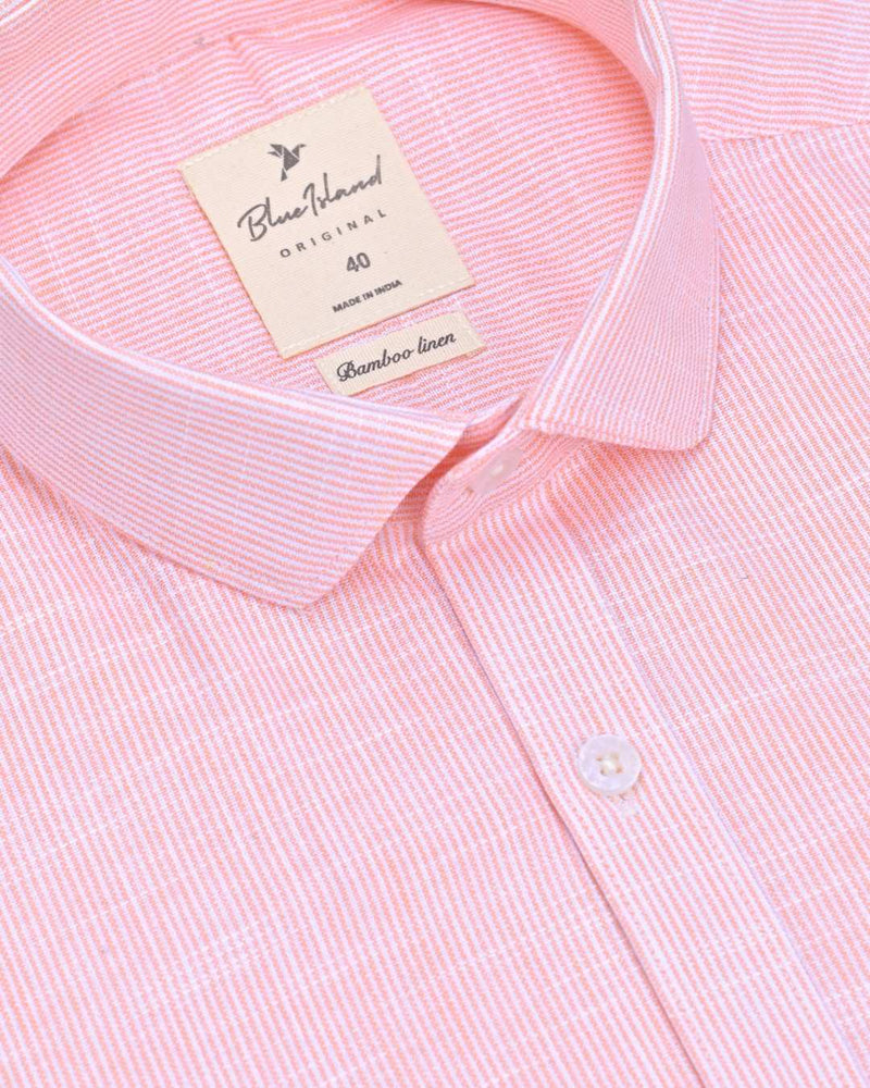 Fanta Grid Stripes -Full-Bamboo Linen