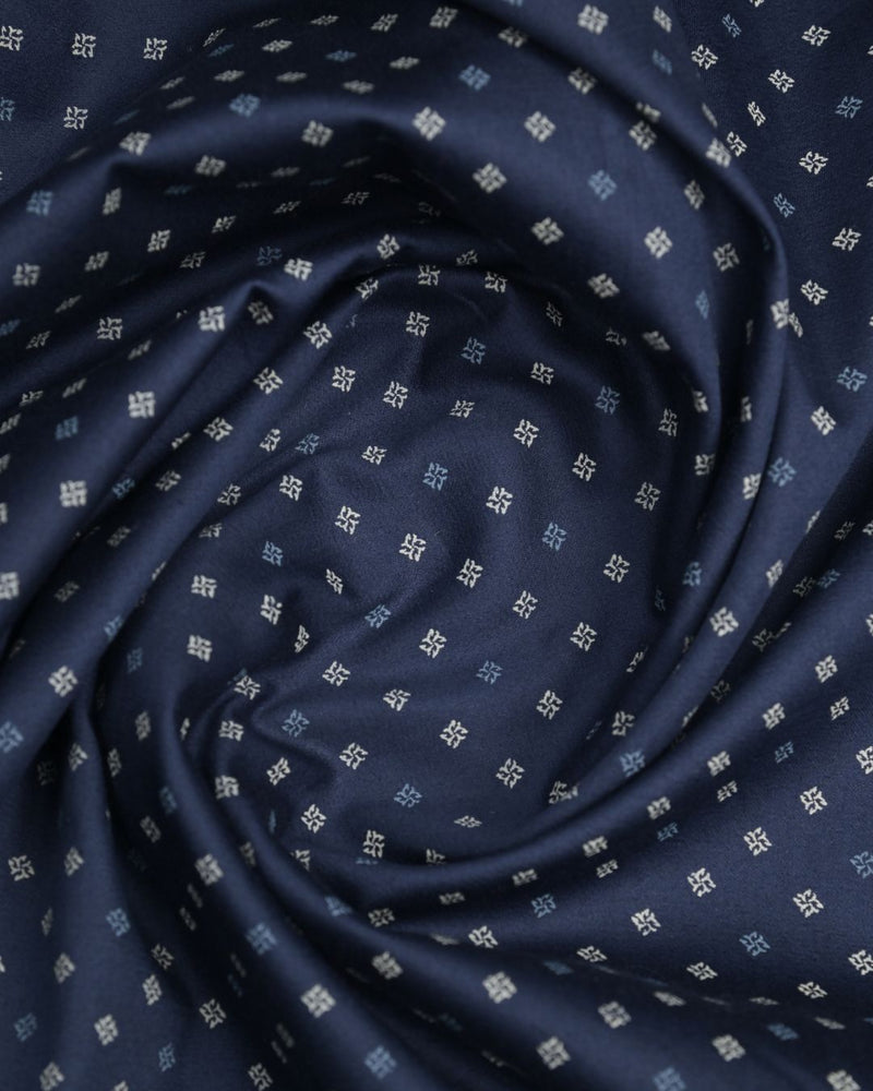 Classic Navy print - Half Sleeve - Stain Proof