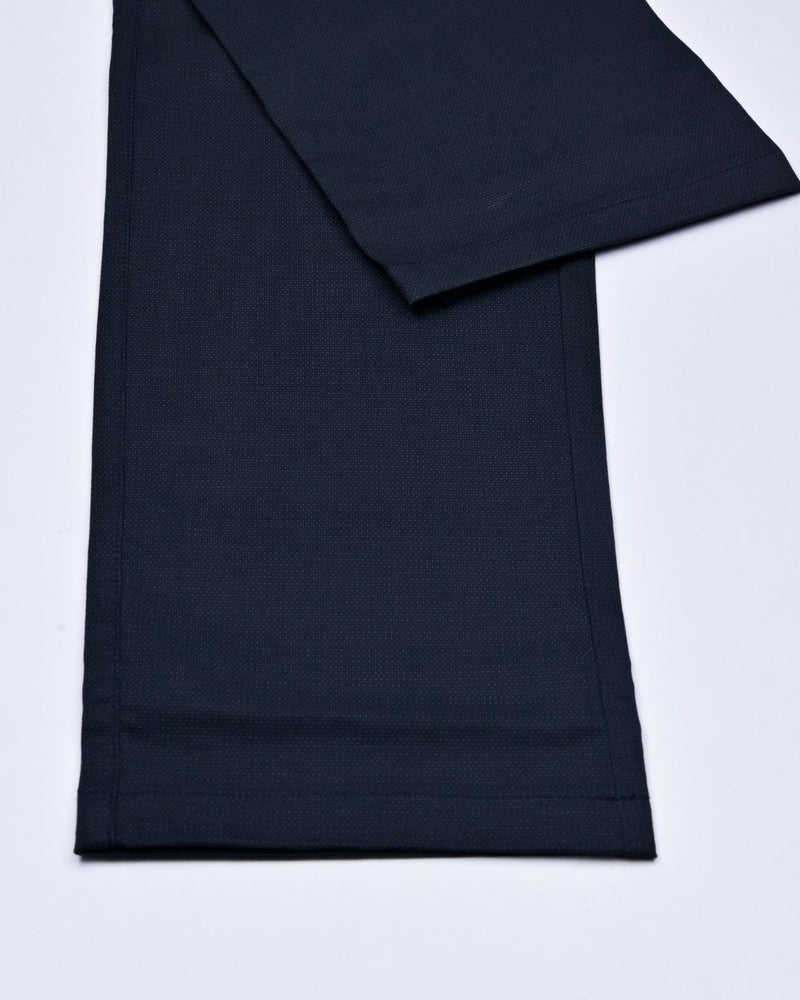 Raven Black Dotted - 2 way stretch - COTTON PANT