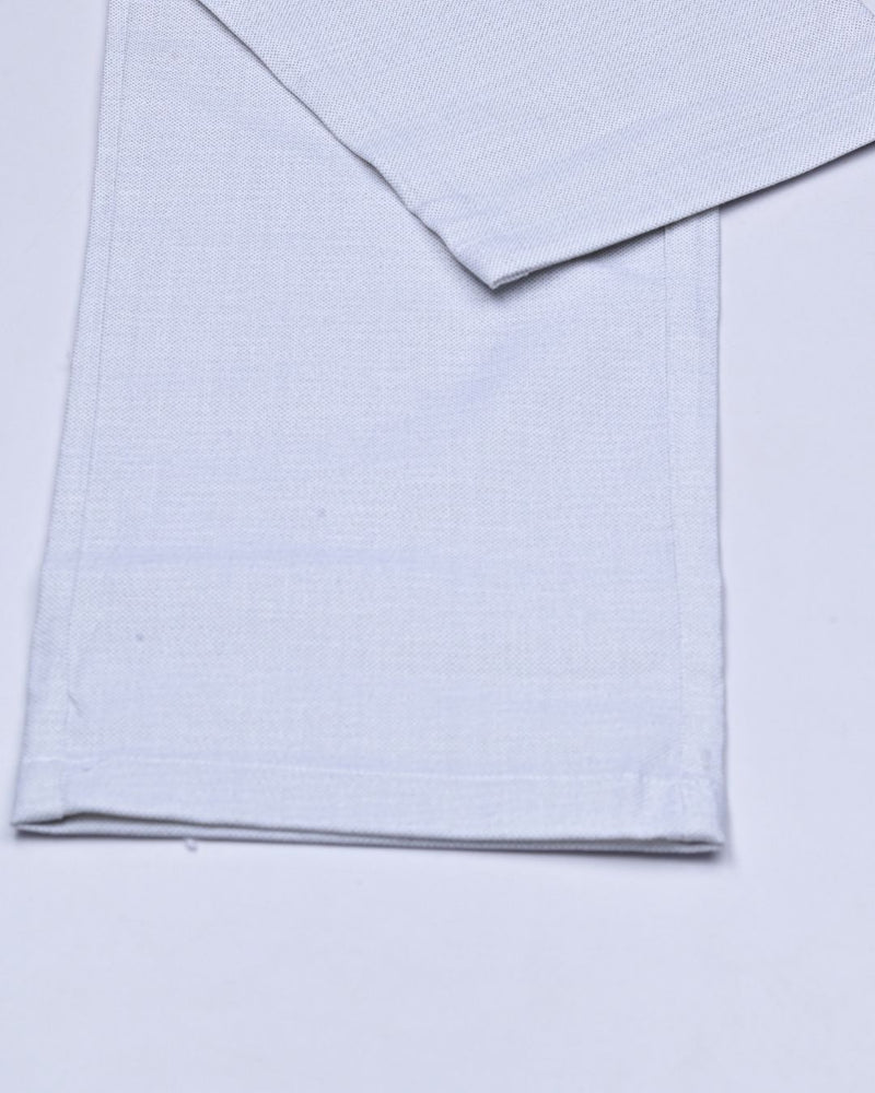 White Steel Printed - 2 way stretch - COTTON PANT