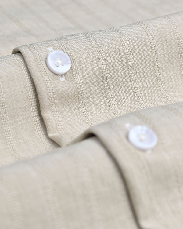 Sand Yellow Dotted Lines - Full - Airlite Shirt
