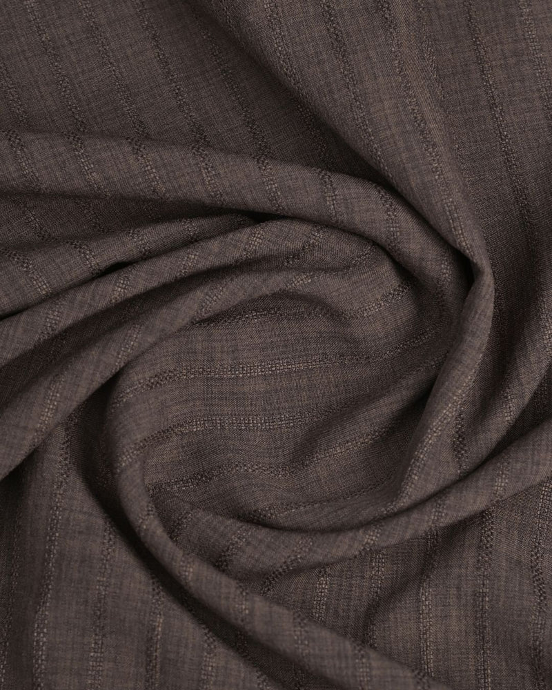 Chocolate Brown Dotted Lines - Full - Airlite Shirt