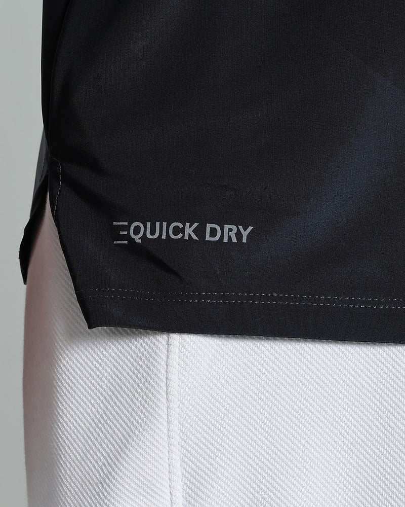 Graphite Grey - Active wear Round neck Tshirt