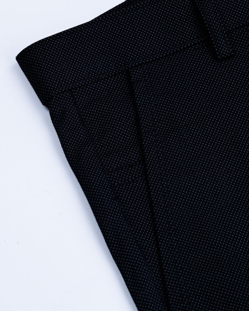 Black Diamond Printed - 2 way stretch - COTTON PANT