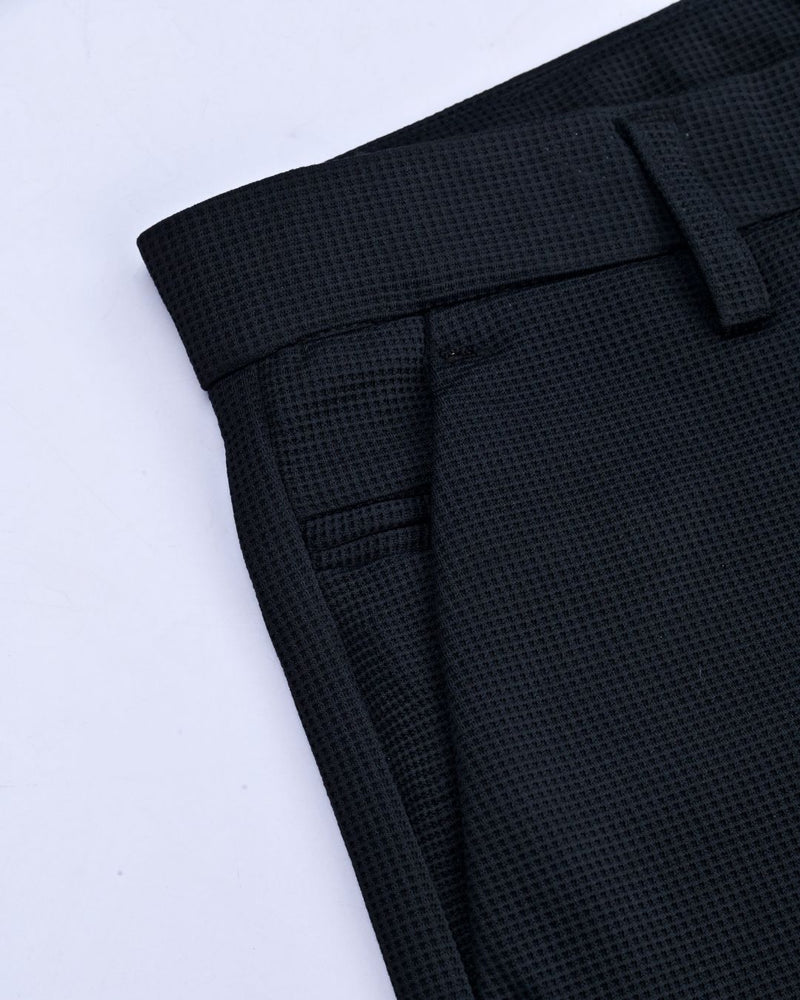 Black Mini Checks - Power Stretch All Mode Pant