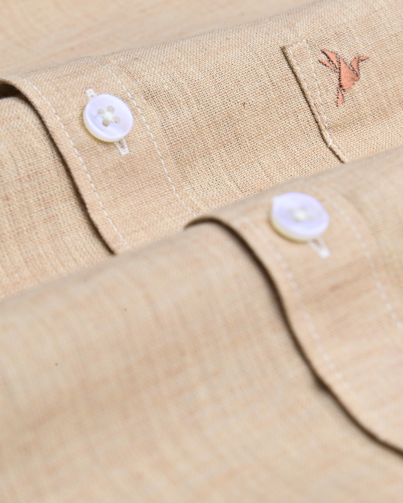 Desert Brown -Full-Bamboo Linen