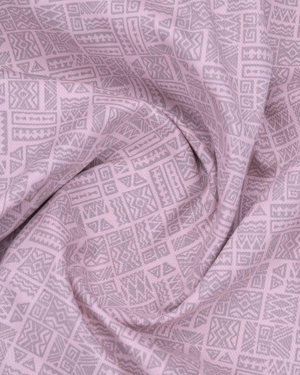 Blush Pink Tribal Print-Full-Stain Proof