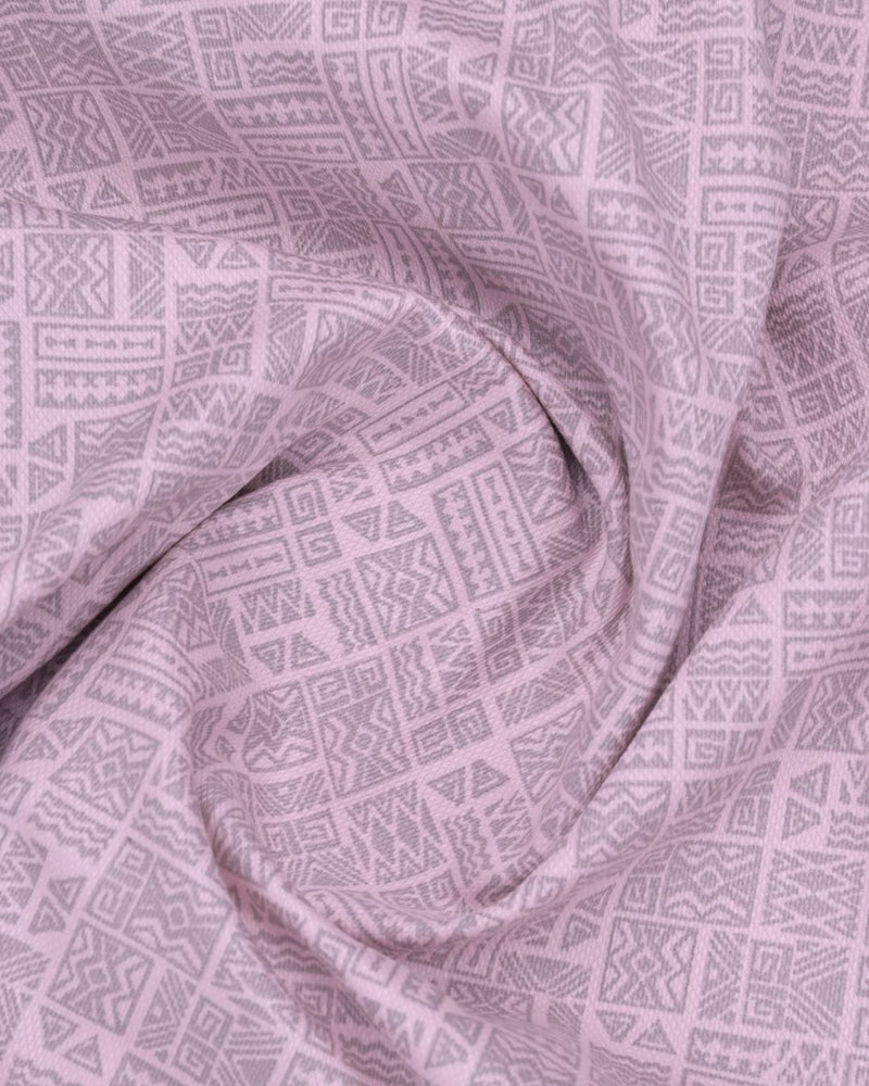 Blush Pink Tribal Print-Full-Stain Proof