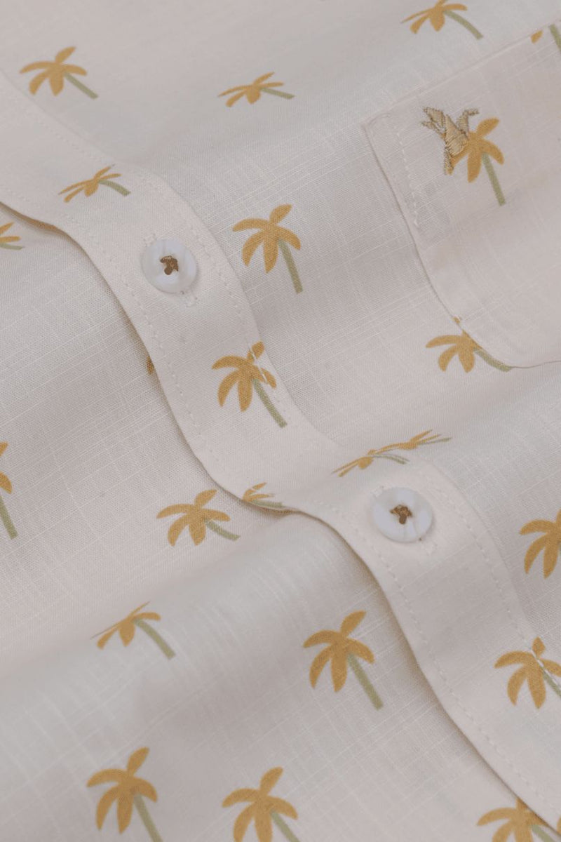 Desert Palm Print -Full-Stain Proof