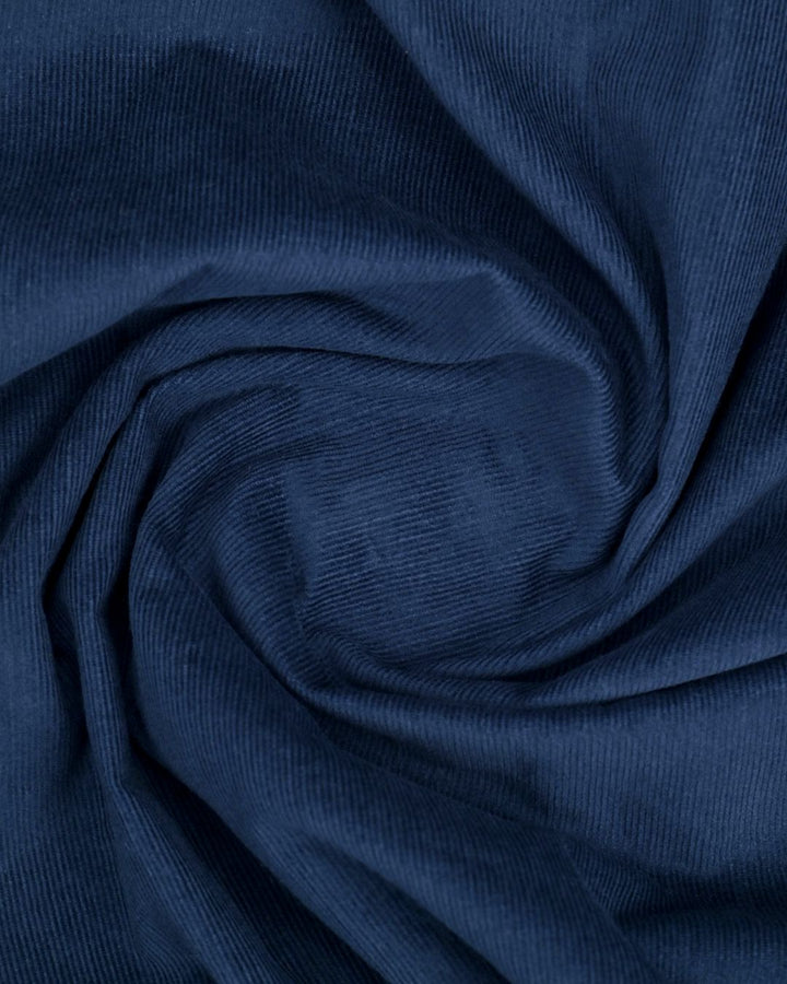 Midnight Blue -Full-Corduroy Shirt