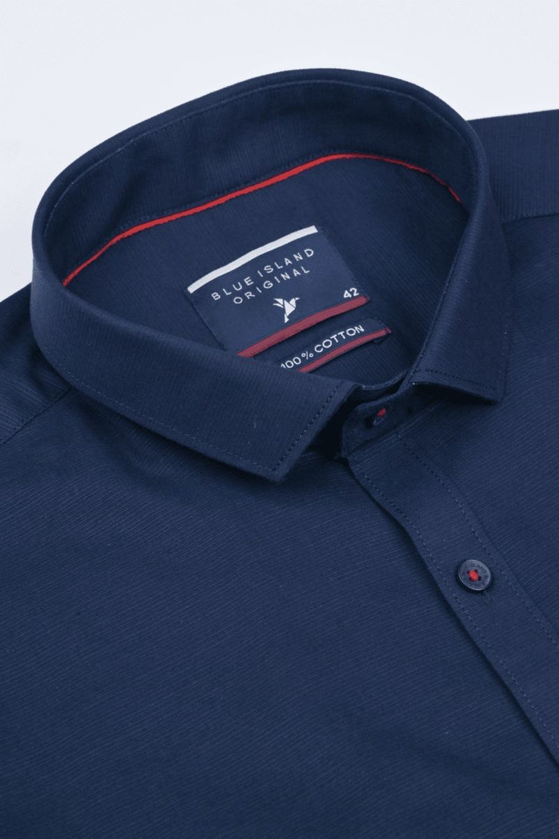 Deep Navy Solid - Full-Stain Proof