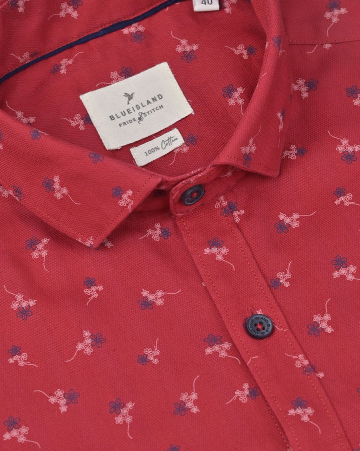 Cherry Red Print - Full - Pride Shirt