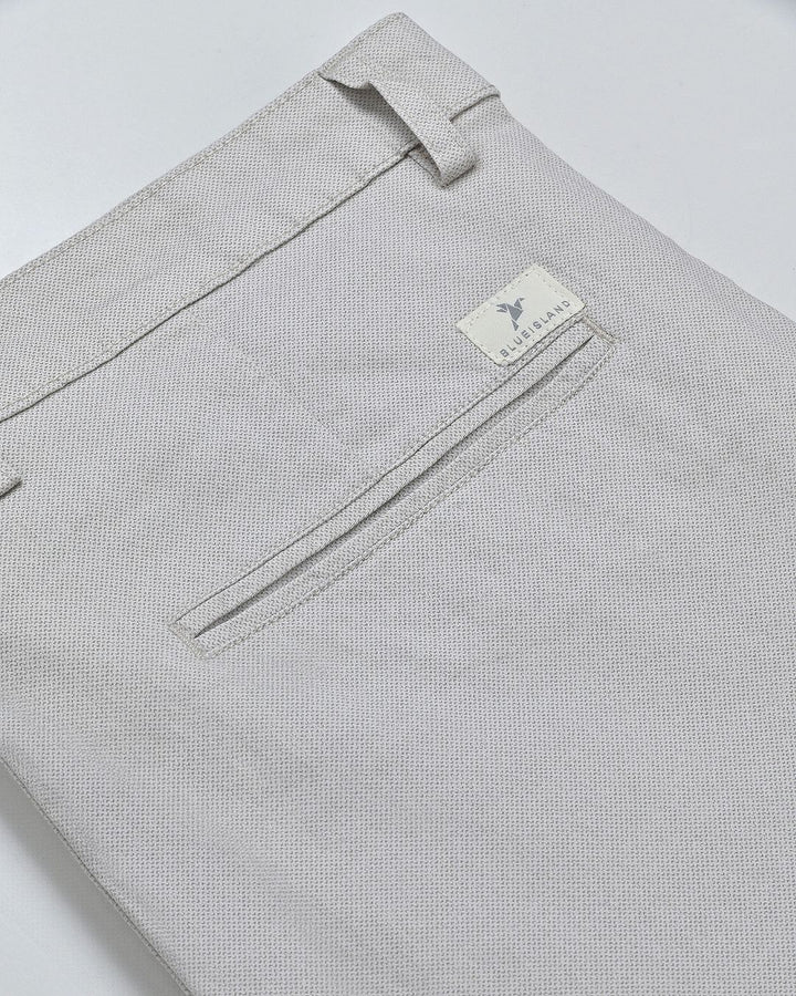 Metal Cream Printed - 2 way stretch - COTTON PANT