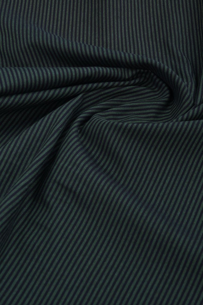 Green & Black Formal Stripes - Full-Stain Proof