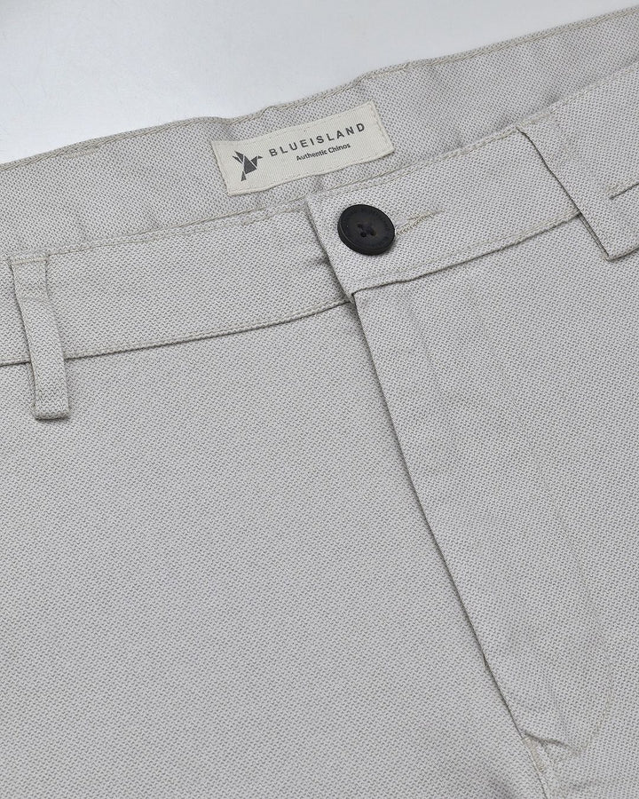 Metal Cream Printed - 2 way stretch - COTTON PANT