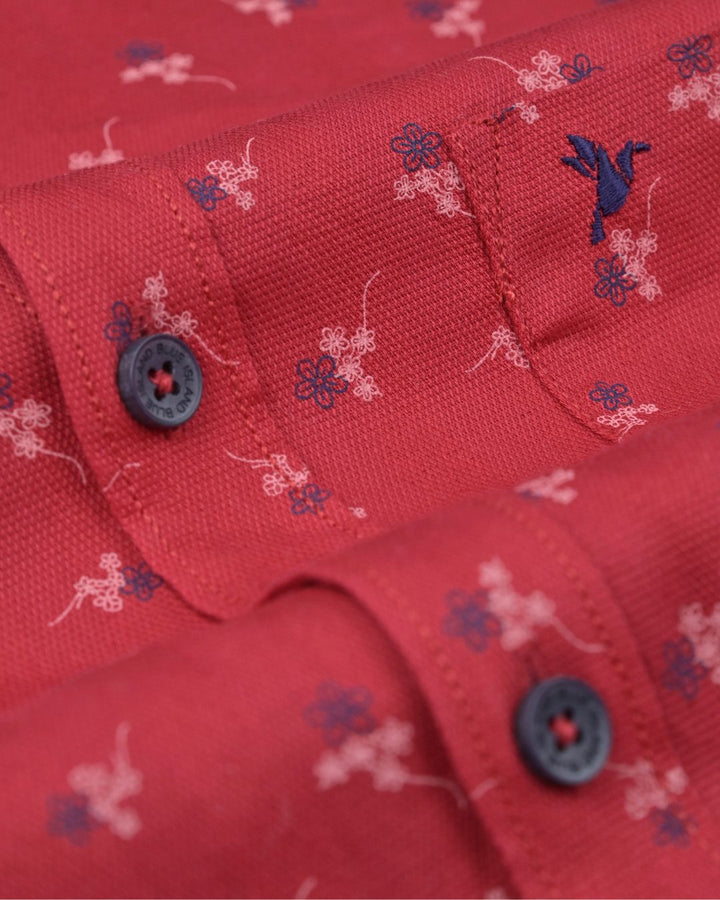Cherry Red Print - Full - Pride Shirt