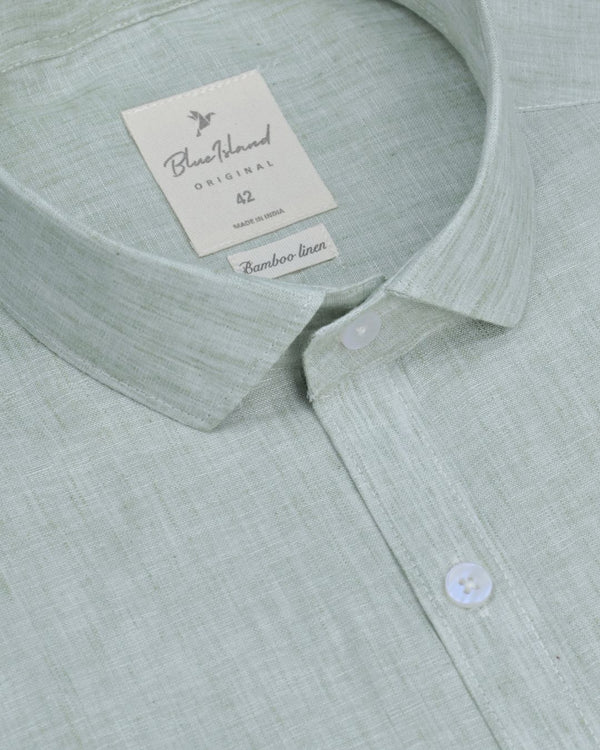 Lite Olive -Full-Bamboo Linen