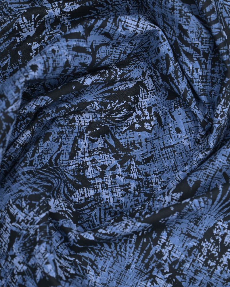 Blue Forest print - Half Sleeve - Stain Proof