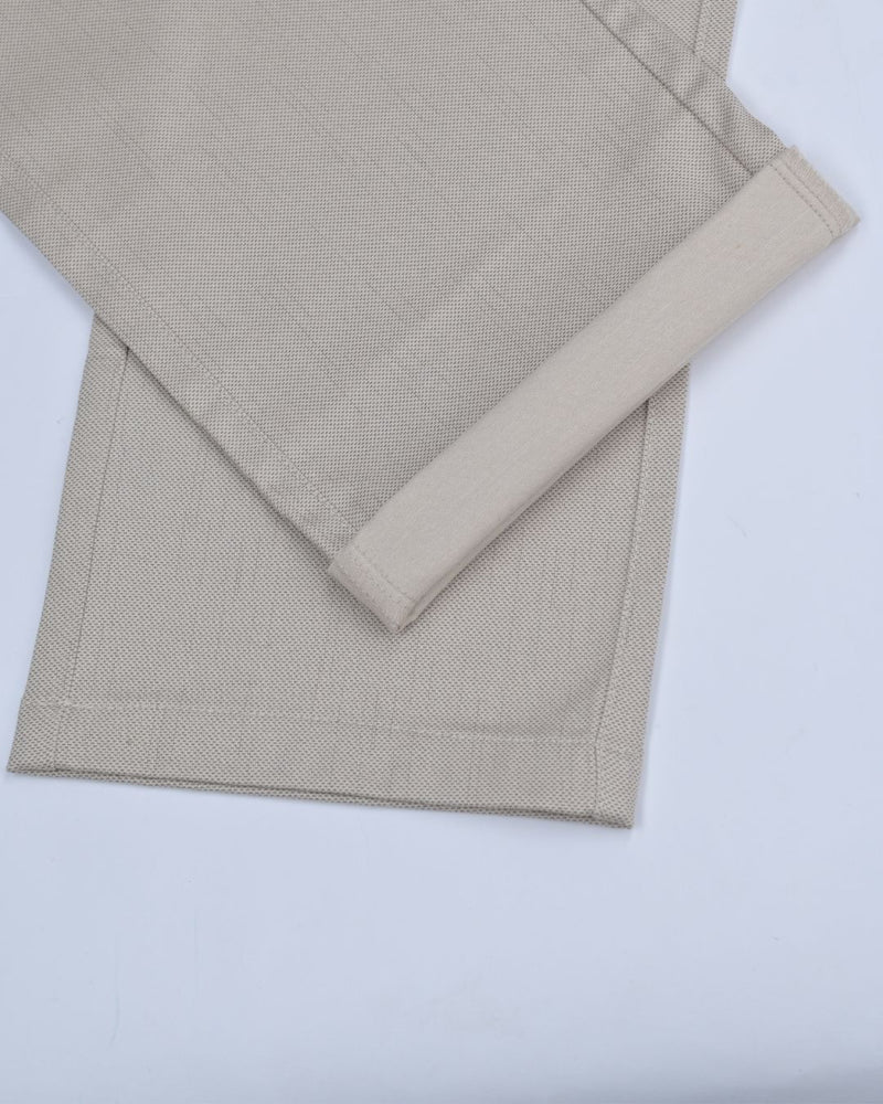 Metal Cream Printed - 2 way stretch - COTTON PANT