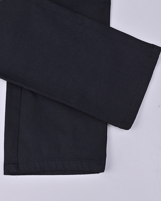 Black Blossom Printed - 2 way stretch - COTTON PANT