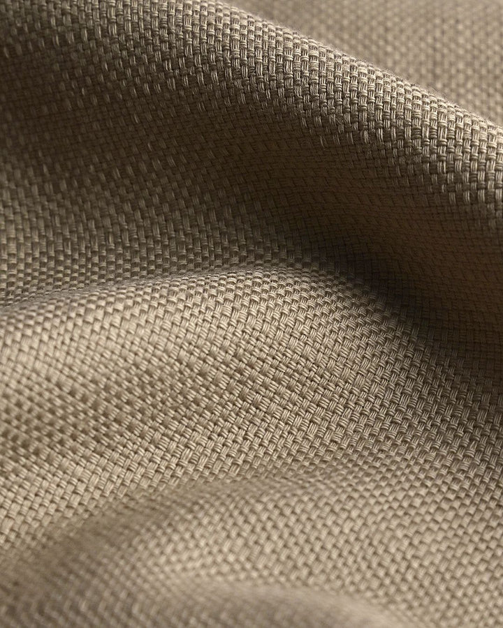 Dark Cream Basket Weave - Dobby Pant