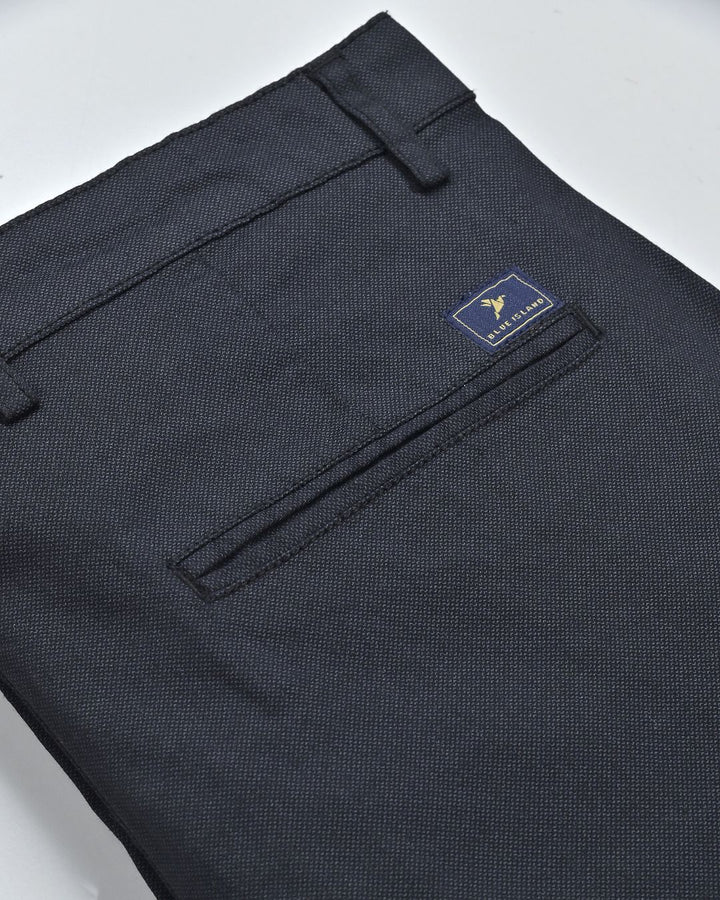 Metal Black Printed - 2 way stretch - COTTON PANT