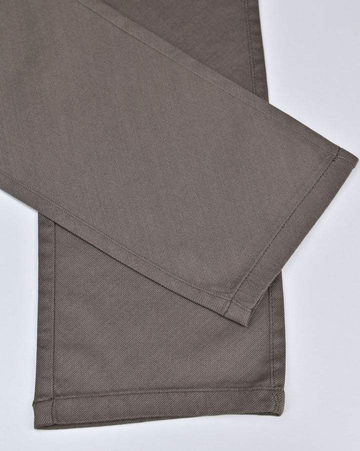 Brown Wave Printed - 2 way stretch - COTTON PANT