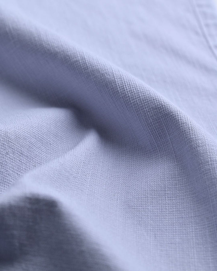 Lite Blue - 2 way stretch - COTTON LINEN PANT